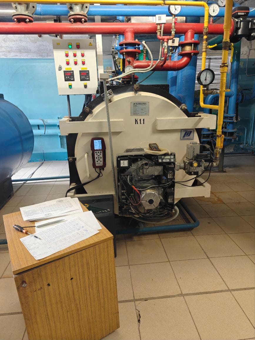 испытания газовых котлов
